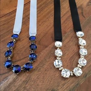 Bundle of 2 ribbon necklaces